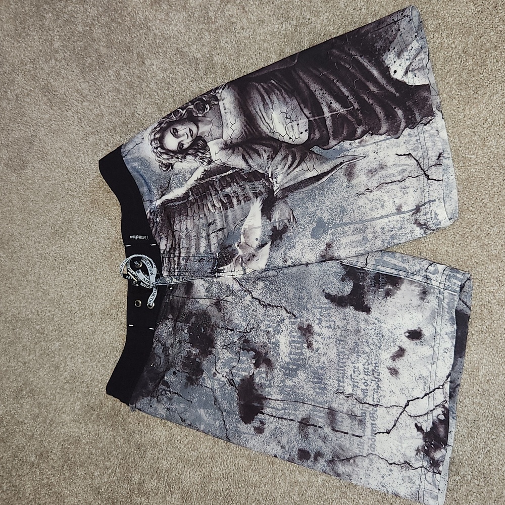 Affliction Mens Swim Shorts